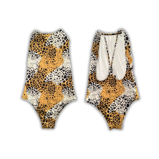 Serpentina Maiô Bermudas Tigre