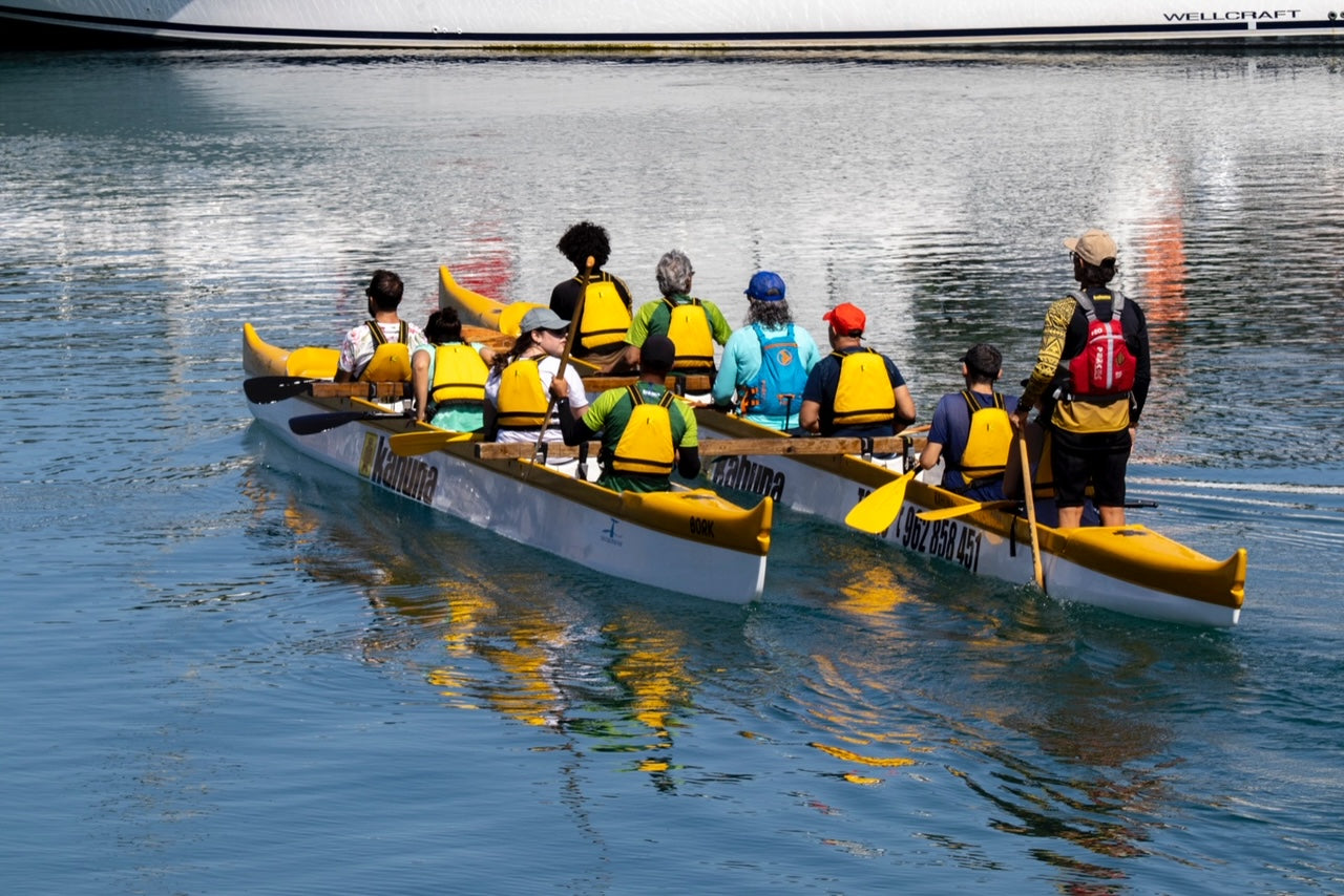 Nolwenn Le Pape Group - Polynesian Canoe