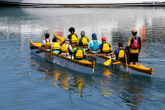 Nolwenn Le Pape Group - Polynesian Canoe